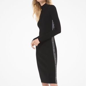 Micheal kors long sleeve logo dress